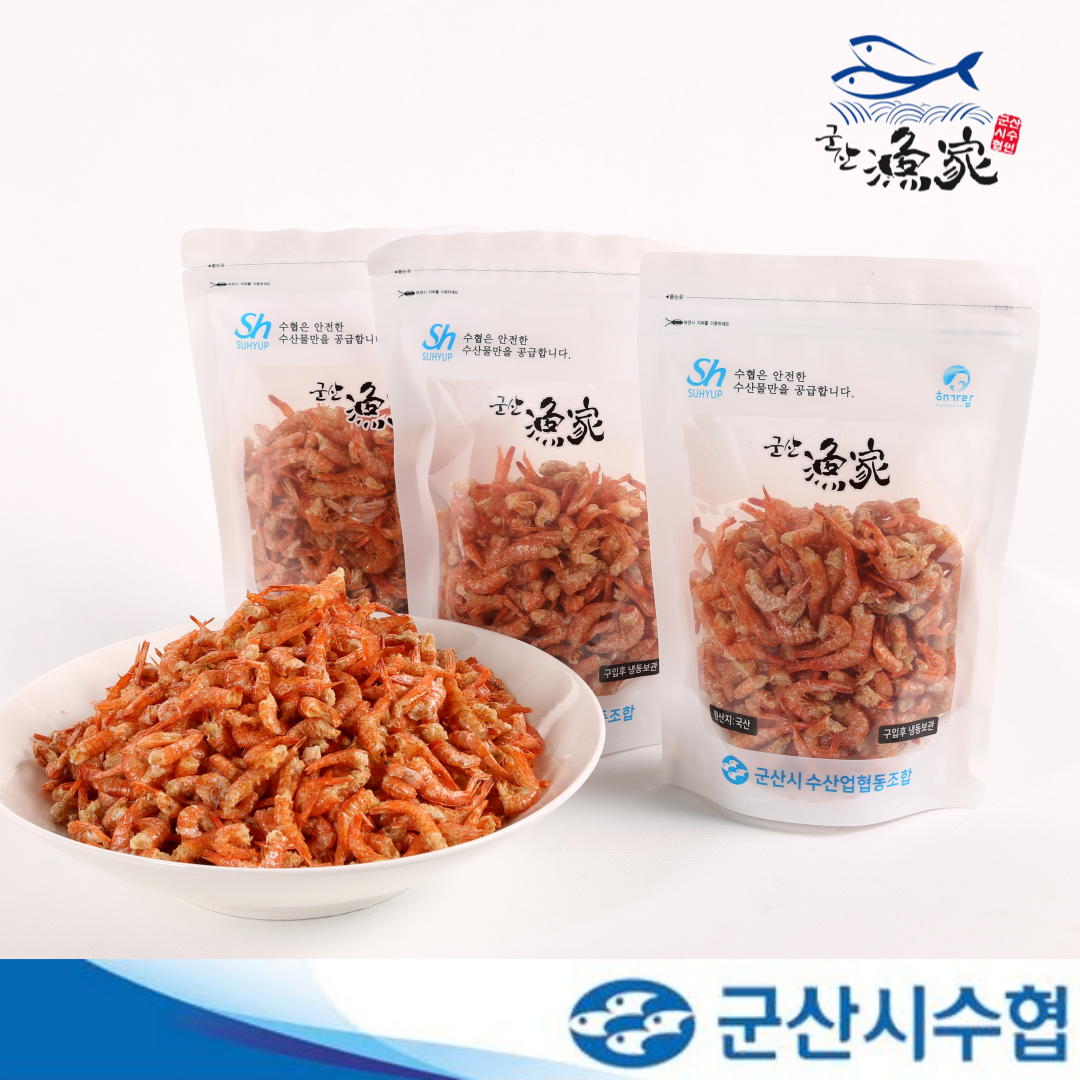 [해가람][군산시수협] 마른꽃새우 100g